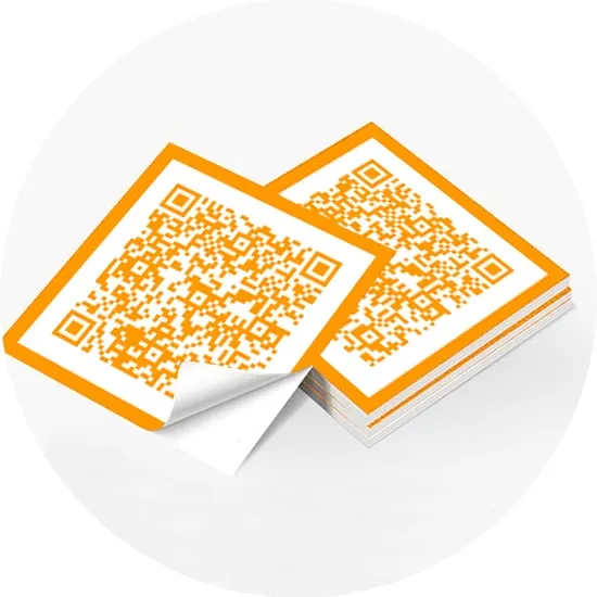 печать наклеек с QR кодами и штрих кодами